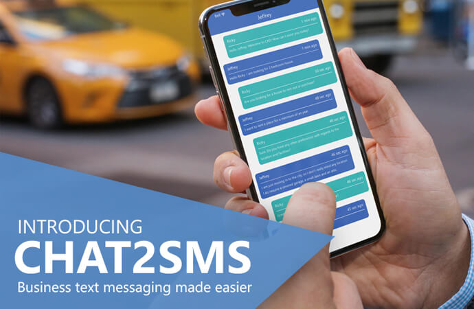 LiveAdmins makes Business Text Messaging Easier with Chat2SMS
