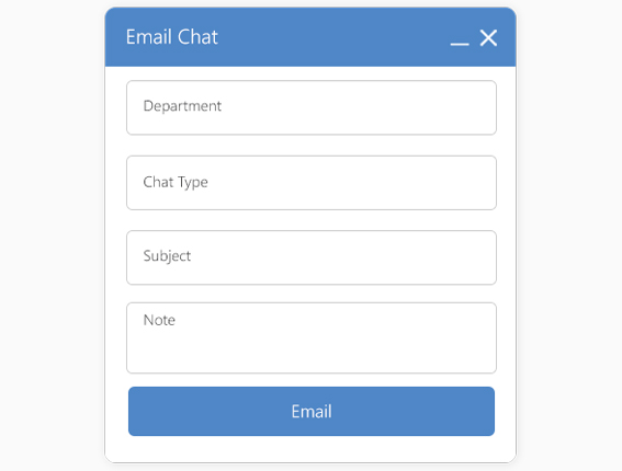 Email Chat
