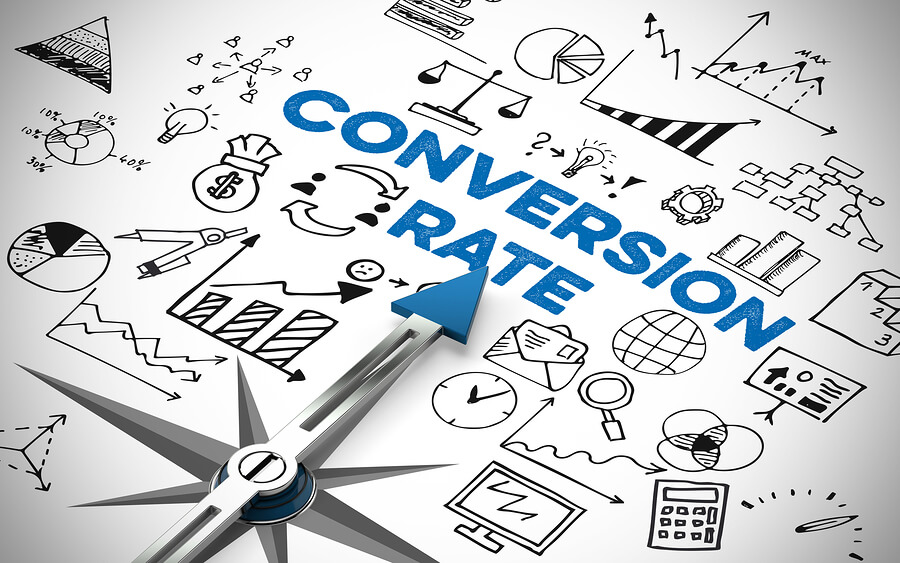Conversion rate in online marketing