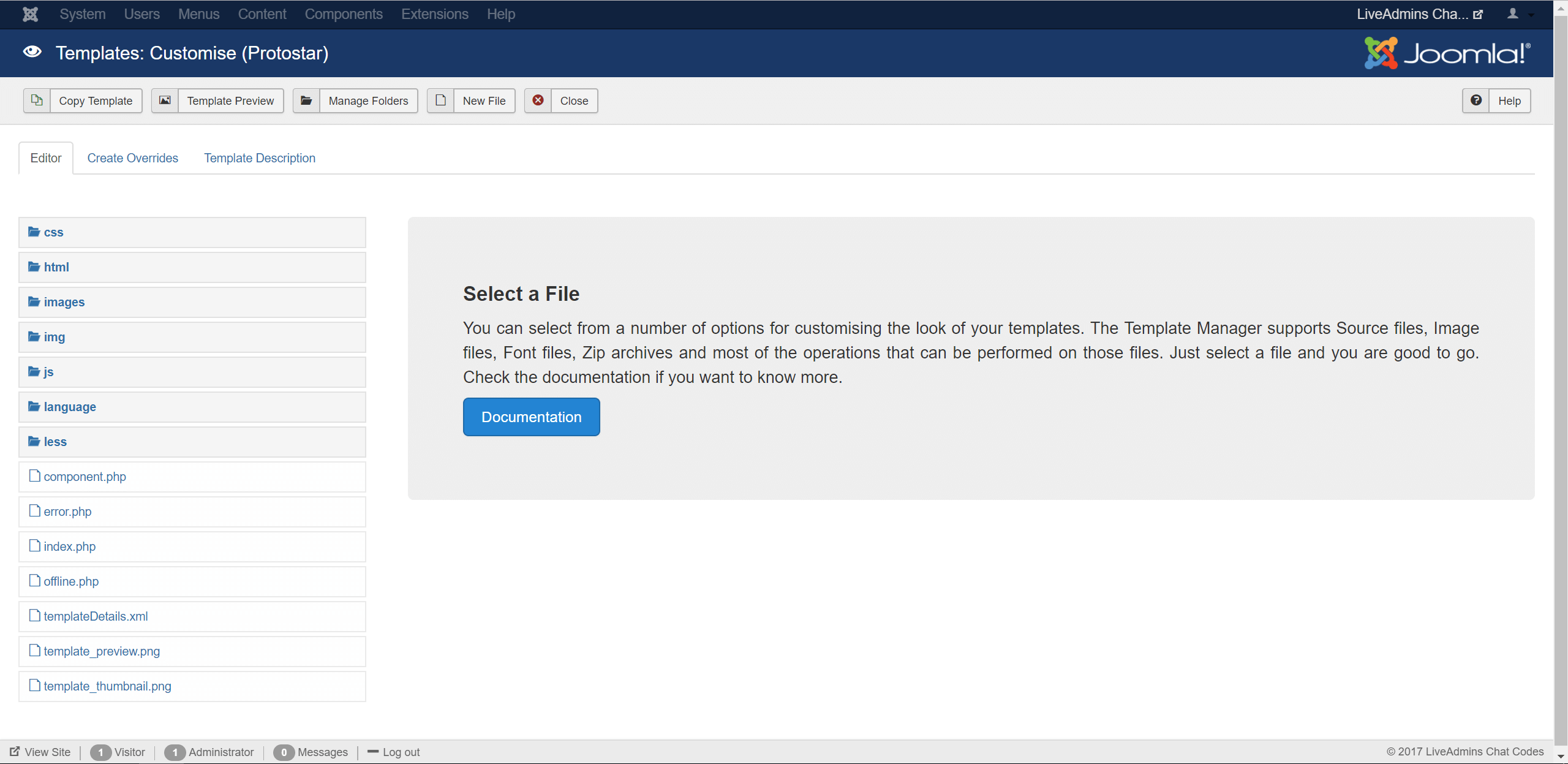 live chat software integrate with joomla